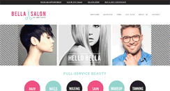 Desktop Screenshot of bellasalonaustin.com